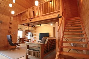 Atrium living room