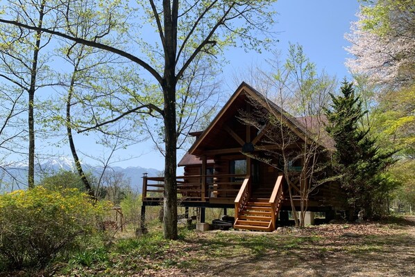 Oigamori Cottage nestled in the forest