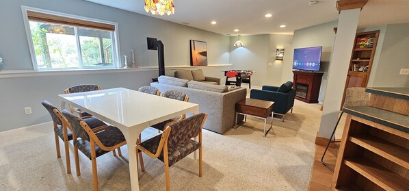 Dining Table and Living Room