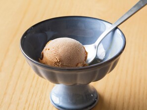 ・[Dinner example] Caramel ice cream to cleanse the palate