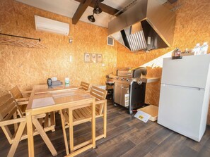 ・[BBQ space] Enjoy your meal in a dedicated space without worrying about other people watching.