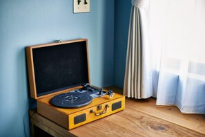 We also have records. Have a special moment relaxing with a cup of coffee...