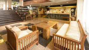 spacious lobby
