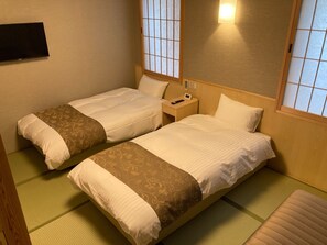 twin bed + extra bed
