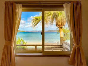 ・You can see the sea from your room