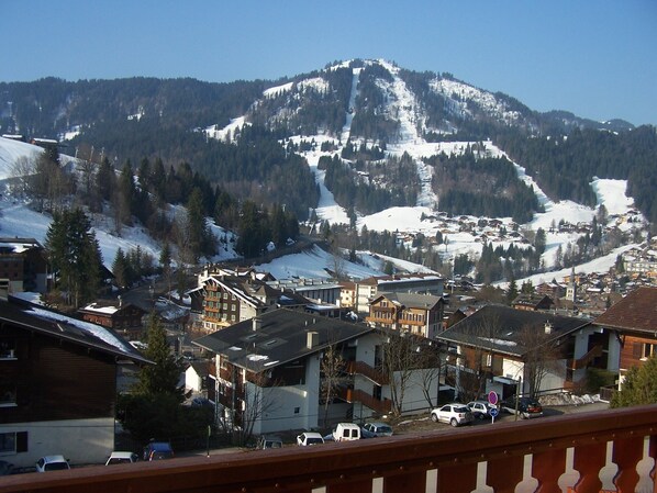 vue sur le village et Beauregard