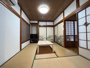 In winter, we will prepare a kotatsu