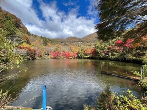 Lake Wami in front of me