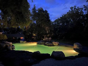 Lighted Pool