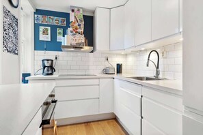 All you need for preparing fantastic meals at home. Feel free to use all amenities!