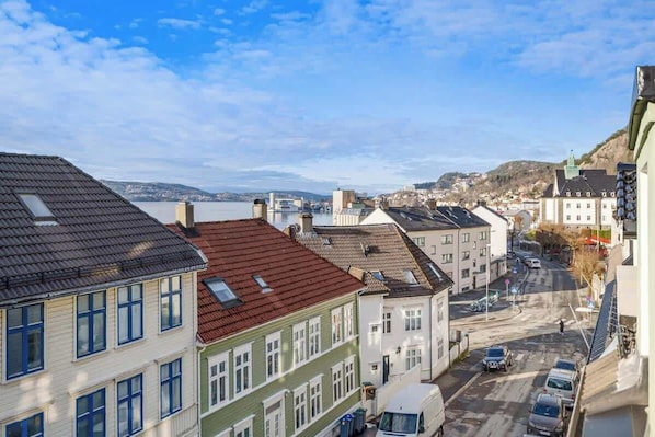 Blick von der Unterkunft
