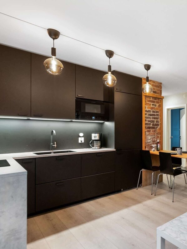 Newly renovated with high end solutions.