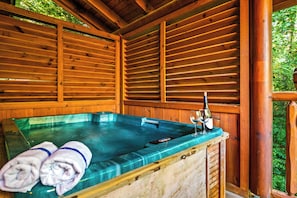 Bain à remous extérieur