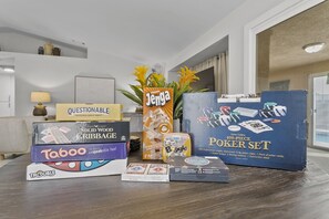 Game night delight: Board games for endless Las Vegas fun.