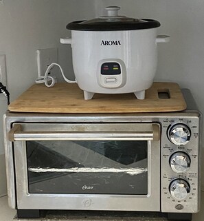 Rice Cooker And Toaster Oven with Air Fryer