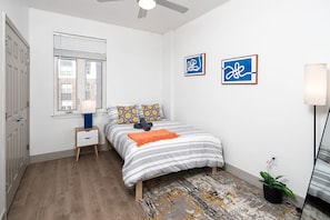 Bedroom #2 with a cozy Queen bed!
