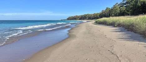 Our beautiful endless Lake Michigan beach