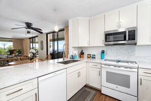 Well-equipped kitchen