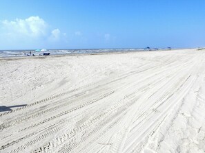 Just steps from one of the best beaches in Galveston