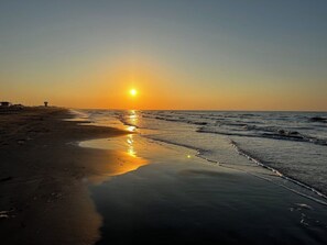 Just Steps Away from your Home is the Sunrise on Half Moon Beach