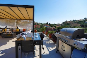 Shaded Barbecue area