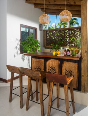 Cozy up to your own bar