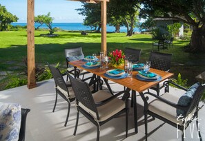 Your dining area and view