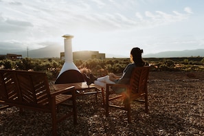 Welcome to a slice of high desert paradise! Chairs upgraded, vibe still amazing