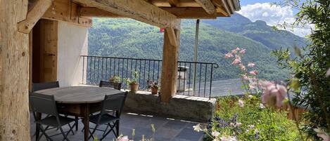 La terrasse couverte