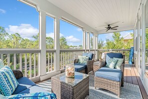 Relax on the balcony