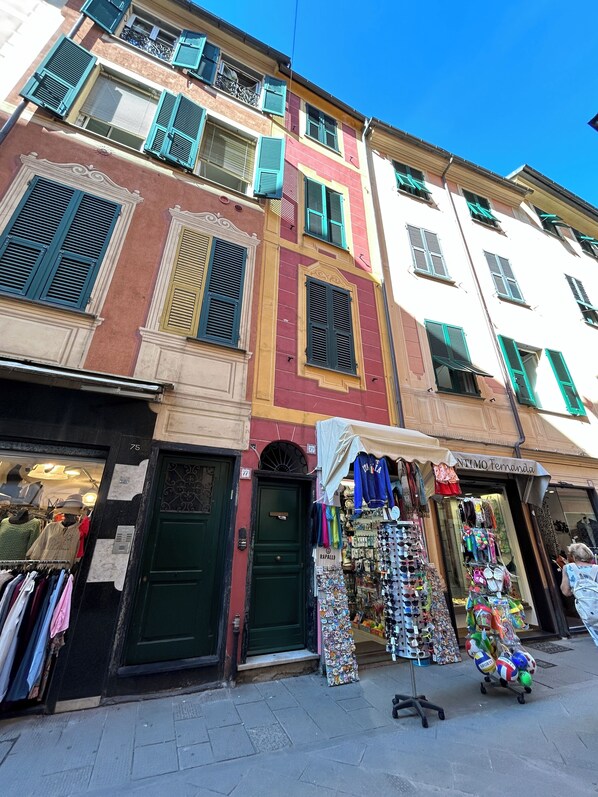 Facciata della struttura