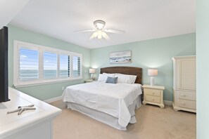 Master bedroom with King bed
