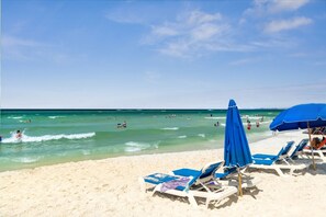 Free Seasonal Beach Chairs! March to October!