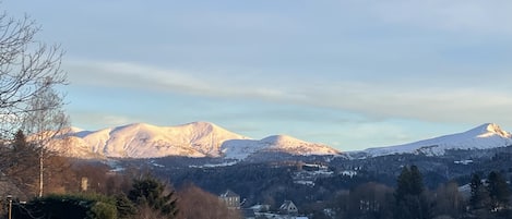 Blick von der Unterkunft