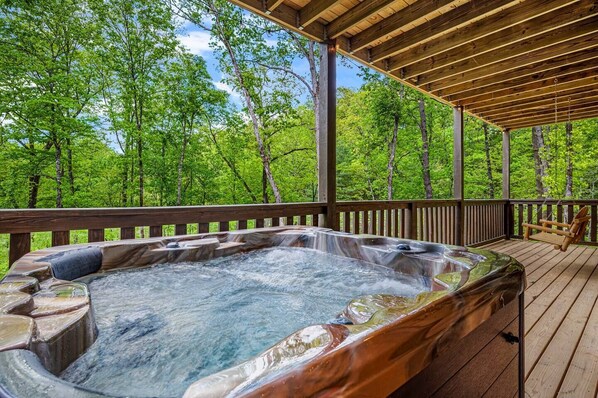 Bubbelpool utomhus