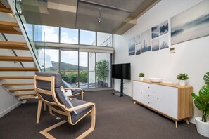 Brighten your days with incredible views through large windows in both the lounge and dining areas.