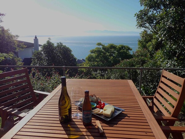 View from the garden.