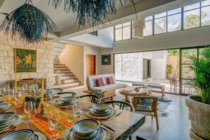 This 3,000 sq ft 3-story villa is the perfect stay in Tulum for a group of 6
