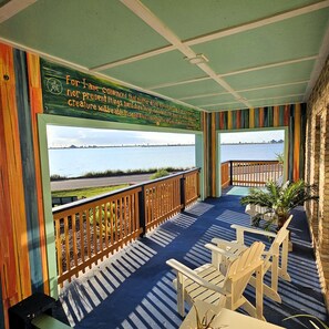 Balcony with attached Sundeck!