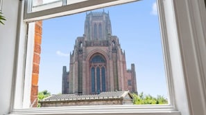 Blick von der Unterkunft