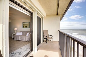 Beachfront | Covered Balcony | Seating | Ocean Views