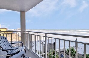 Beautiful views from this corner unit
