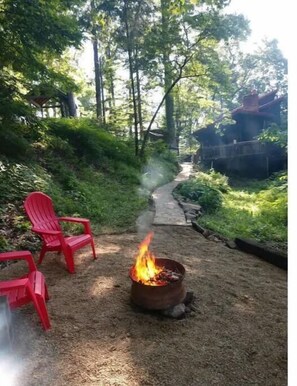 Firepit area