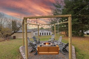 Outdoors + Firepit