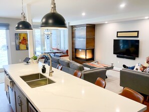 Chef's kitchen & Great Room