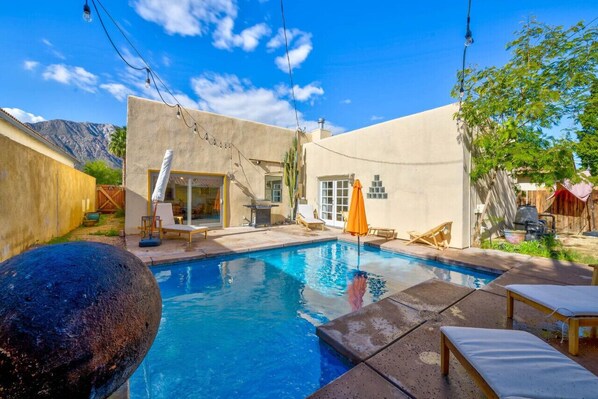 Enjoy at our private heated pool.