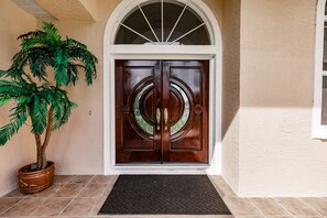 Front Entrance, Covered Front Porch
