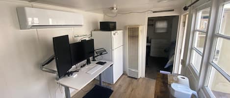 Kitchen and Office Space Combo Room, Powerful Split AC/Heater Unit 