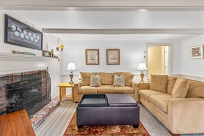 living room #2 with fireplace
