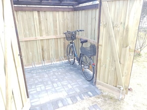 Ferienhaus Schmittchen - Fahrradschuppen -